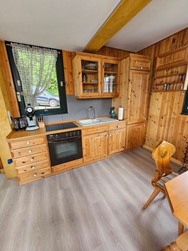 Eingerichtete Küche